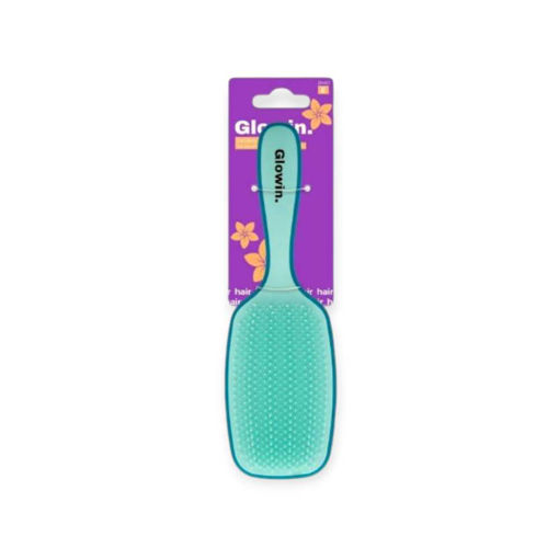 Picture of GLOWIN DETANGLING LARGE HAIR BRUSH TURQUOISE